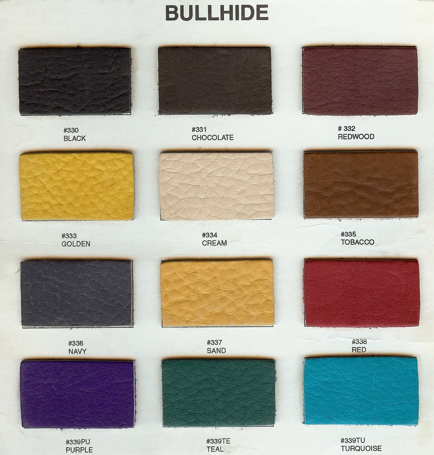 leather color names